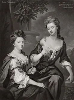 Sarah, Duchess of Marlborough, and Lady Fitzharding, c1702 (1906) Sarah, Duchess of Marlborough, and Lady Fitzharding, c1702 (1906)