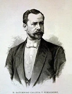 Saturnino Calleja (1855-1915), Spanish editor, engraving of Spanish and American Illustration Saturnino Calleja (1855-1915), Spanish editor, engraving of Spanish and American Illustration