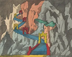 Scene 1, from Jack the Giant Killer, Scenes for a Toy Theater, 1870-90 Scene 1, from Jack the Giant Killer, Scenes for a Toy Theater, 1870-90