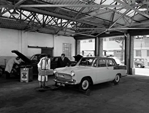 Auto Electrical Workshop, Nottingham, 1961 Print
