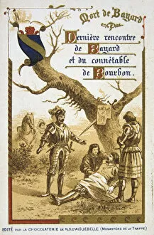 Images Dated 27th September 2005: Scene from the life of Bertrand du Guesclin, (19th century)