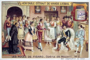 Scene from Mozarts opera The Marriage of Figaro, 1786 (1905) Scene from Mozarts opera The Marriage of Figaro, 1786 (1905)