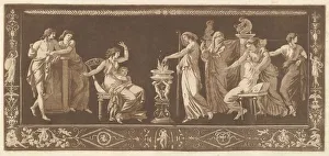 Scène de Sacrifice (Antique Sacrifice), from Recueil de Diffé Scène de Sacrifice (Antique Sacrifice), from Recueil de Diffé