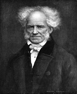Arthur Schopenhauer Portrait Prints: Schopenhauer, the German philosopher, c1911, (1911). Artist: Arthur Trevor Haddon