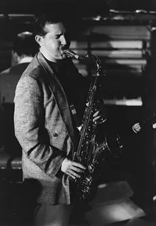 Prints of Scott Hamilton, Jazz Caravan, The Exchange, Cambridge, 1991 Cambridge Prints: Scott Hamilton Jazz Caravan Print