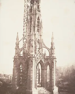 Prints of Scott Monument before Completion, Edinburgh, 1844 William Henry Fox Talbot Prints: Scott Monument Print, Edinburgh, 1844