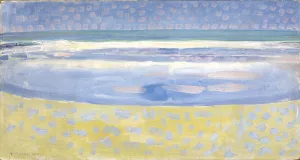 Piet Mondrian Artwork Prints: Sea after sunset