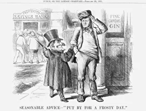 Seasonable Advice - Put by for a Frosty Day, 1861 Seasonable Advice - Put by for a Frosty Day, 1861