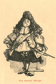 Victorian Era Satire Art Prints: The Second George, 1897. Creator: John Leech