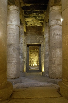Archaeological Sites In Africa Prints: The Second Hypostyle Hall, Temple of Seti I