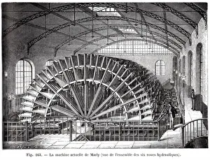The Second Machine of Marly, 1870-1875 Print