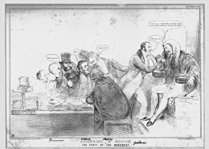 British Politics Cartoon Prints: Seconding a Motion or The Party of the Movement, 1833. Creator: John Doyle