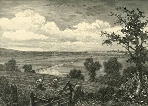 Sedgemoor, from Middlezoy, 1898. Creator: Unknown Sedgemoor, from Middlezoy, 1898. Creator: Unknown