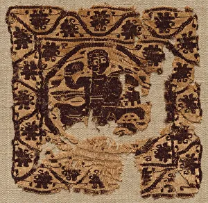 Egyptian Heritage Art Prints: Segmentum from a Tunic, 500s. Creator: Unknown