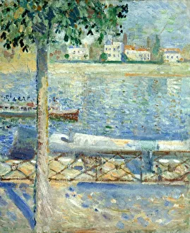 Norwegian Artist Edvard Munch Prints: The Seine at Saint-Cloud