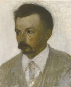 Self-Portrait Print, Private Collection