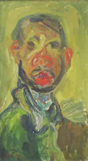 Prints of Self-Portrait, 1916 Chaim Soutine Prints: Chaim Soutine Print, Self-Portrait 1916