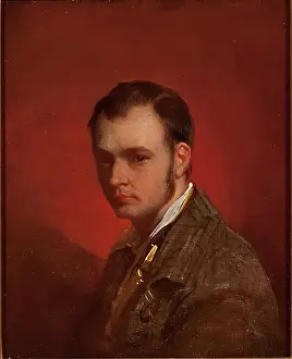 Scottish Heritage Art Prints: Self Portrait, c1849. Creator: John Phillip