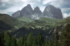 Mountain Pass Photography Prints: The Sella Pass