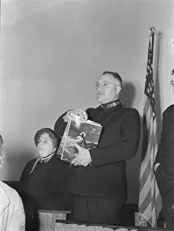 San Francisco Salvation Army Meeting, 1939 Print
