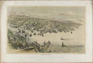 Sevastopol Print, Black and White Image