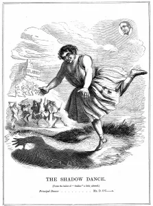 Irish Independence Movement Prints: The Shadow Dance, 1843