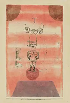 Paul Klee Fine Art Images Prints: She-Devil, Dominating the World, 1921. Creator: Klee, Paul (1879-1940)