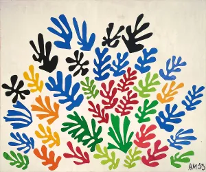 Matisses The Sheaf (La Gerbe) Print, 1953