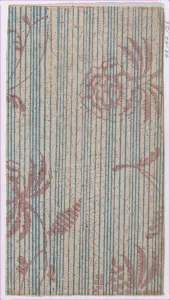 Eighteenth Century Heritage Images Prints: Sheet with two borders with an overall dot pattern