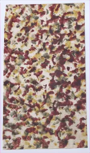 Marbled Pattern Print, 19th Century