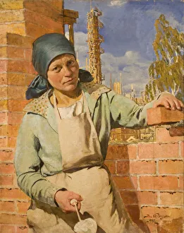 Socialist Realism Artwork Prints: Shock worker, 1932