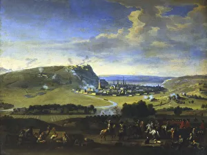 Prints of The Siege of Namur, scene before the final attack, 5 August 1695 Namur Prints: The Siege of Namur Print, 1695