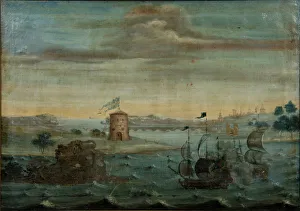 The Siege of Vyborg, 1710s. Artist: Anonymous The Siege of Vyborg, 1710s. Artist: Anonymous