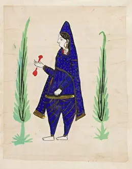 Indian Heritage Images Prints: A Sikh Akalan. Creator: Unknown