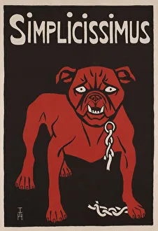 Simplicissimus, 1896. Artist: Heine, Thomas Theodor (1867-1948) Simplicissimus, 1896. Artist: Heine, Thomas Theodor (1867-1948)