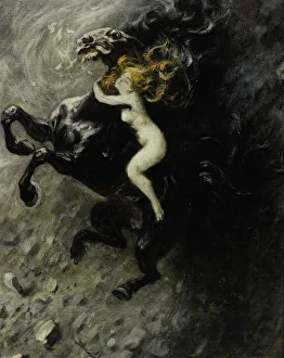 Print of "The Sin" by an unknown artist, Muzeum Narodowe, Warsaw
