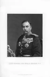 Sir Gerald Graham, British Lieutenant-General, 1893.Artist: E Stodart Sir Gerald Graham, British Lieutenant-General, 1893.Artist: E Stodart