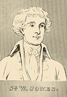 Sir W. Jones, (1746-1794), 1830. Creator: Unknown Sir W. Jones, (1746-1794), 1830. Creator: Unknown
