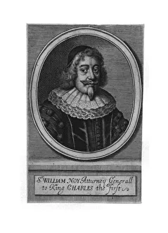 Sir William Noy Print, Attorney-General to King Charles I