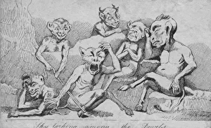 The Print Collector Images Prints: Sky larking among the Devils, c19th century