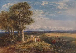 The Skylark, 1848. Artist: David Cox the elder The Skylark, 1848. Artist: David Cox the elder