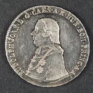 The Slovak thaler of the enthronement of Archduke Rudolph as Archbishop The Slovak thaler of the enthronement of Archduke Rudolph as Archbishop