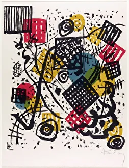 Expressionism Prints: Small Worlds V, 1922 Print