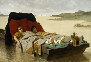 The sons of Clovis II, 1880. Artist: Luminais, Evariste Vital (1822-1896) The sons of Clovis II, 1880. Artist: Luminais, Evariste Vital (1822-1896)
