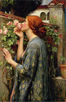 Pre Raphaelite Paintings Prints: The Soul of the Rose
