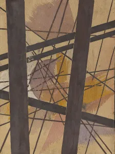 Abstract Art Russia Prints: Space Force Composition, 1921-1922. Creator: Popova, Lyubov Sergeyevna (1889-1924)