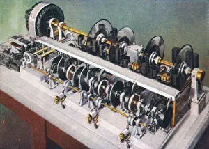British Engineering Innovations Prints: The speaking clock, 1938