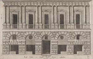 Speculum Romanae Magnificentiae: House of Raphael, 1549. 1549. Creator: Anon Speculum Romanae Magnificentiae: House of Raphael, 1549. 1549. Creator: Anon