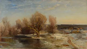 Spring Print, 1881, State A. Radishchev Art Museum Collection
