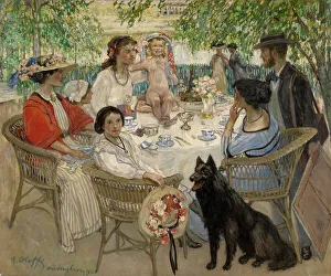 Heritage Art From Belgium Prints: Spring, 1911. Creator: Auguste Oleffe